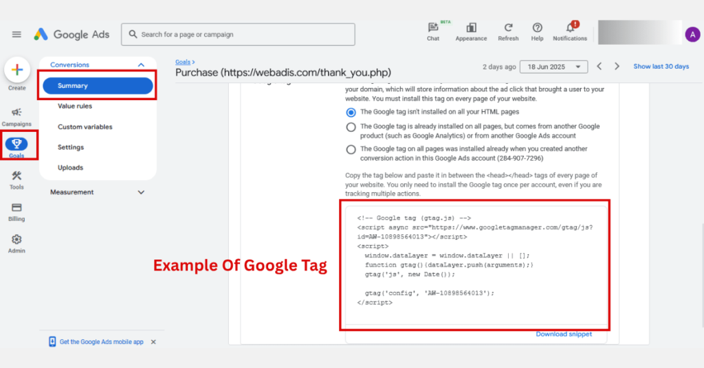 Google Ads Display Remarketing Campaign